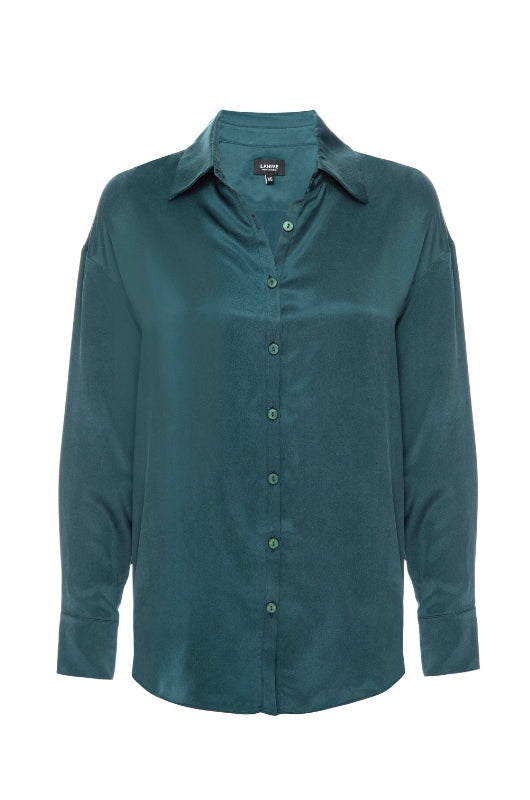 ALEXIS Emerald Silk Blouse