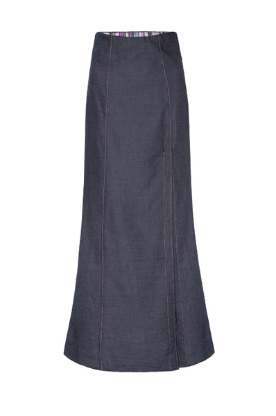 JONI Long Denim Skirt LAHIVE