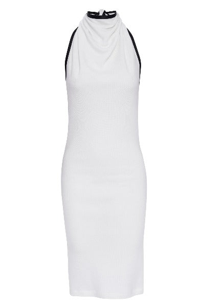 GAIA Backless Knit Halter Dress S