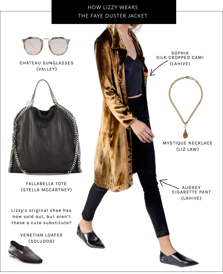 All Dressed Up: The FAYE Duster Jacket