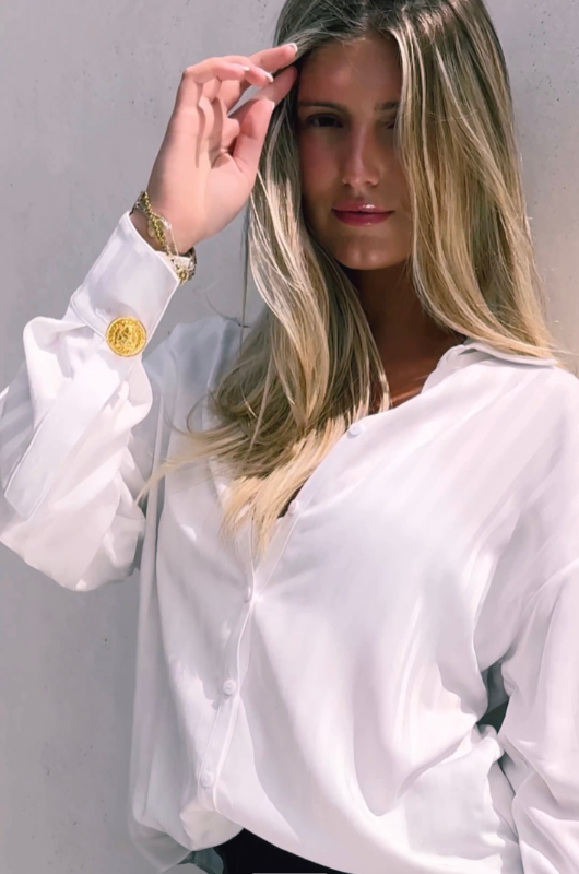 ALEXIS Button Down Blouse