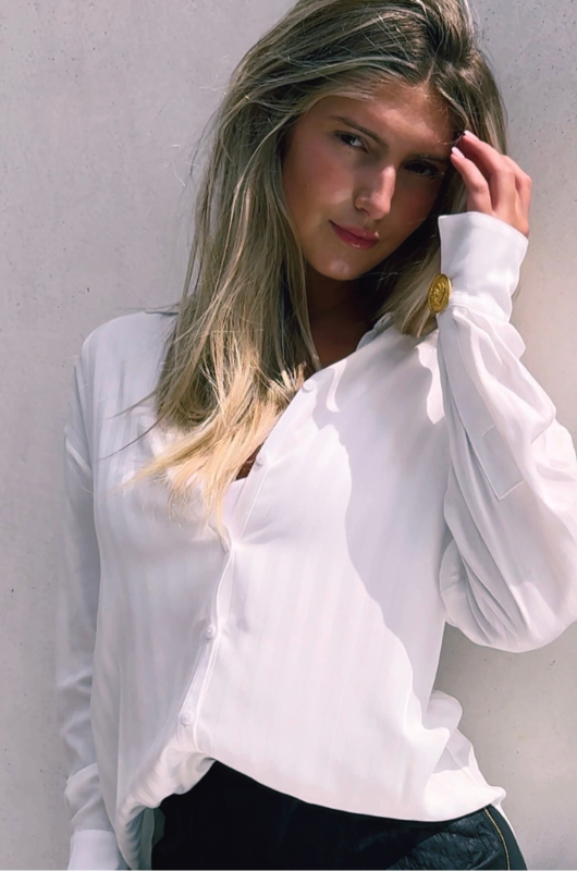 ALEXIS Button Down Blouse