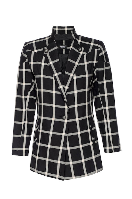 CYPRUS Relaxed Fit Plaid Jacket