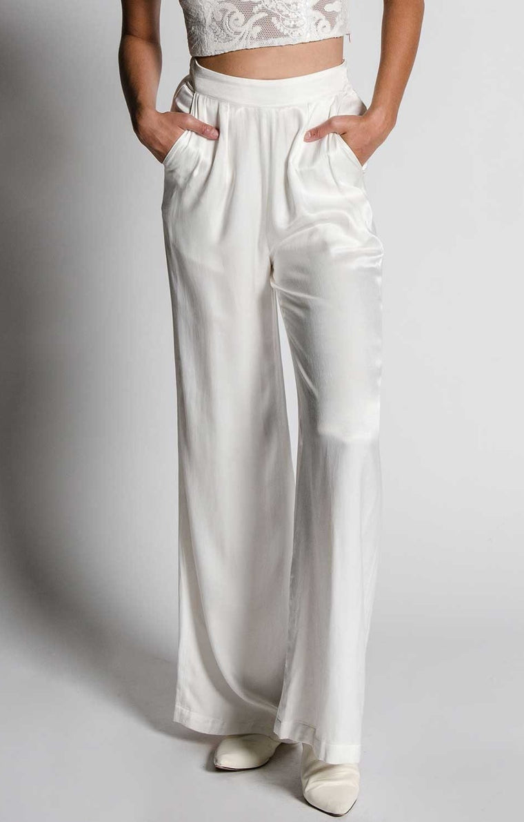 ZHAGHMIN Winter White Dress Pants For Women Imitation Capris Waist