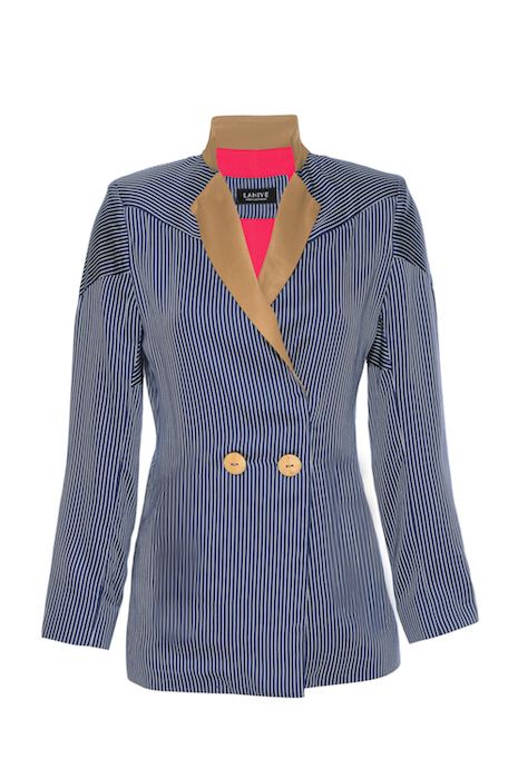 CYPRUS Pinstriped Loose Fit Jacket