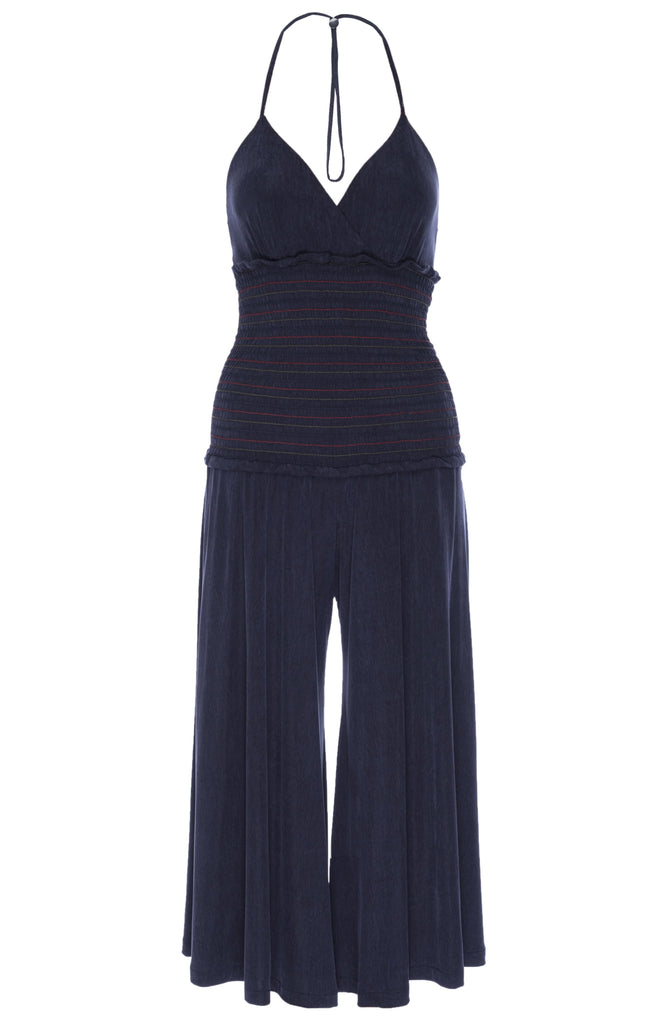 JANE Midnight Knit Halter Jumper