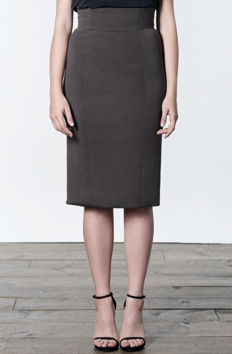 LAYLA Mink Pencil Skirt