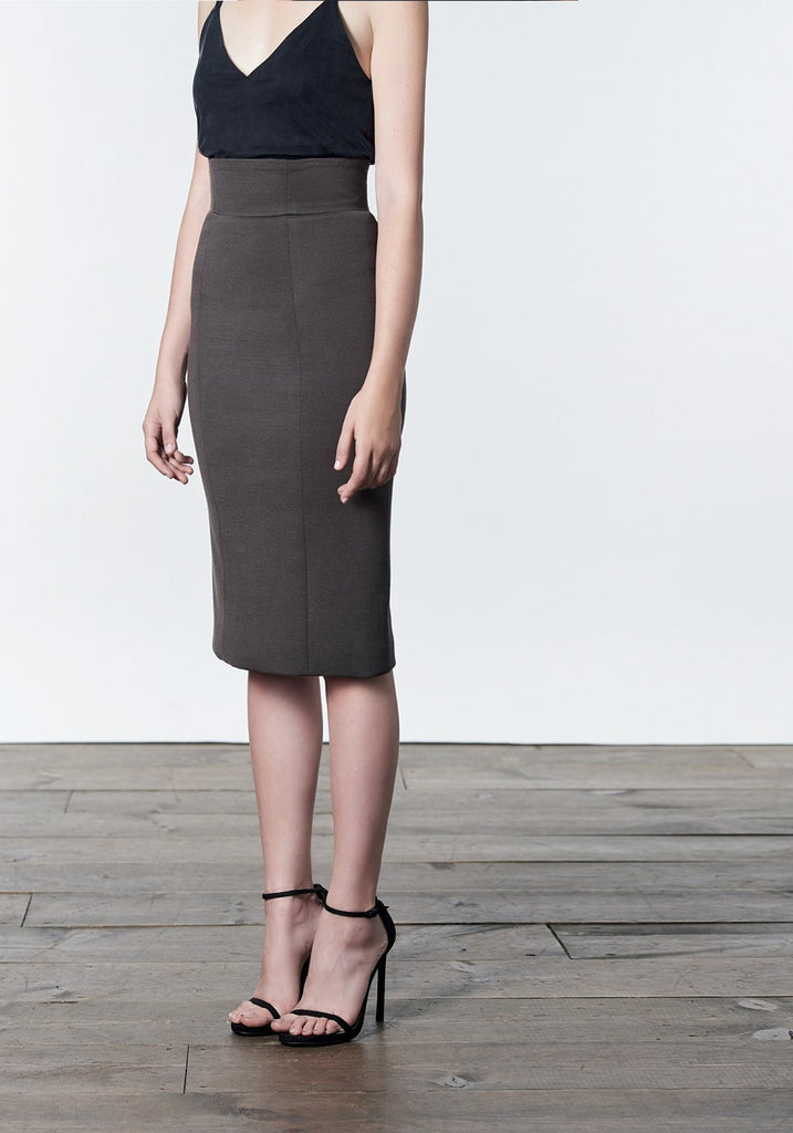 LAYLA Mink Pencil Skirt