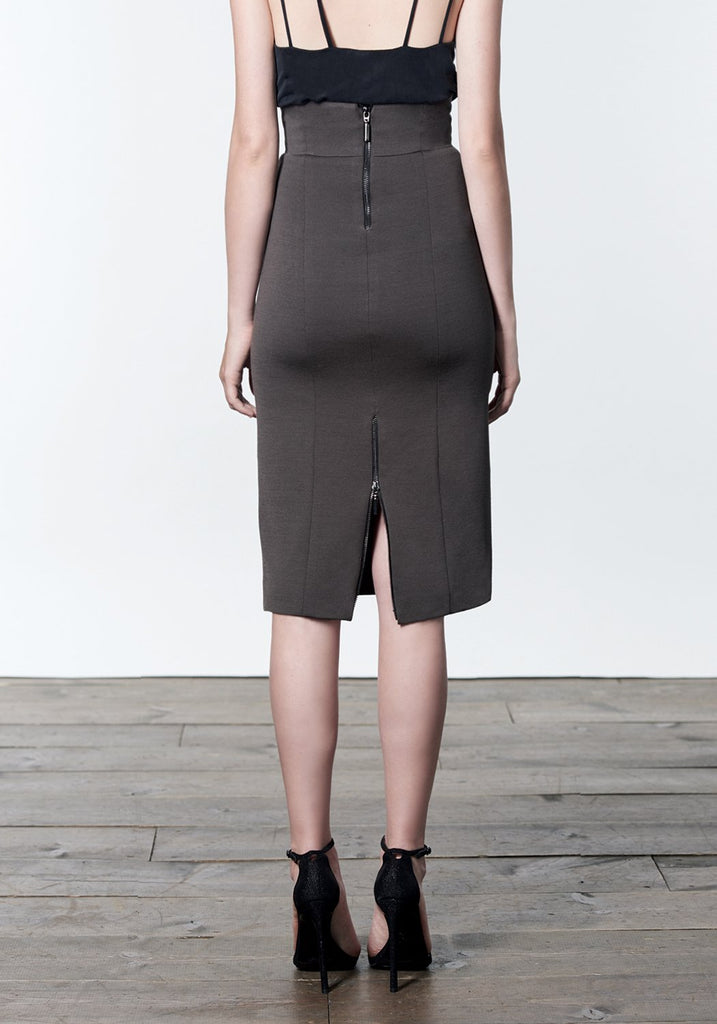 LAYLA Mink Pencil Skirt