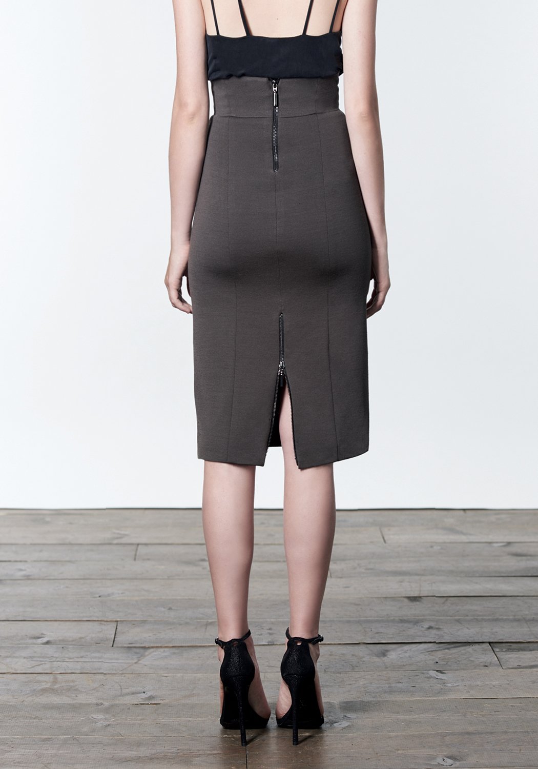 LAYLA Mink Pencil Skirt