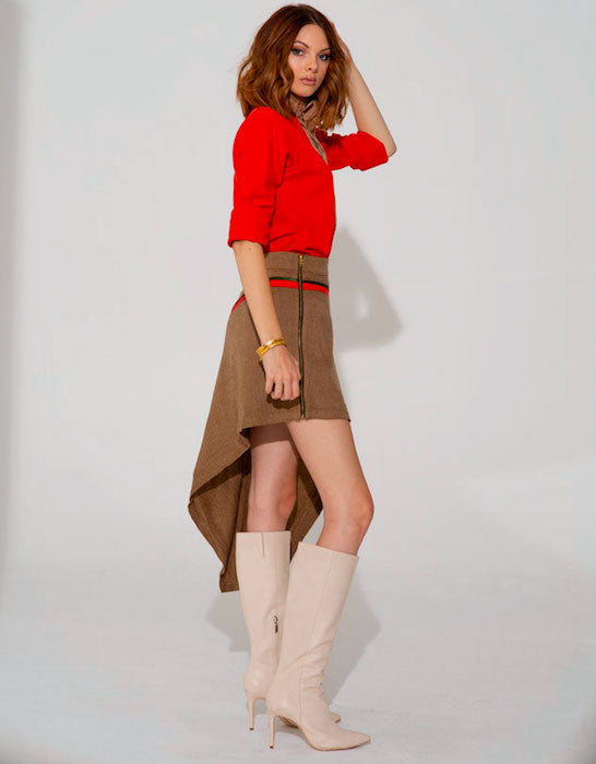 AGAPI Asymmetrical Skirt