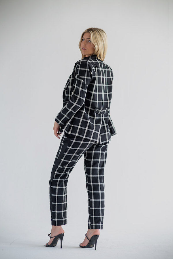 CYPRUS Relaxed Fit Plaid Jacket