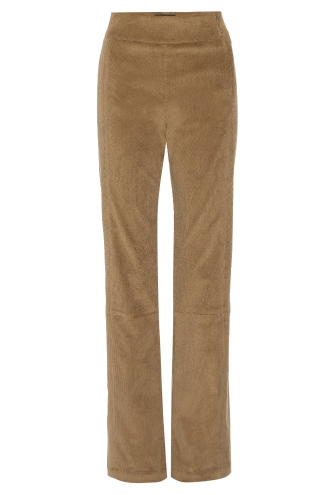 SHILOH Velveteen Fitted Straight Leg Pant