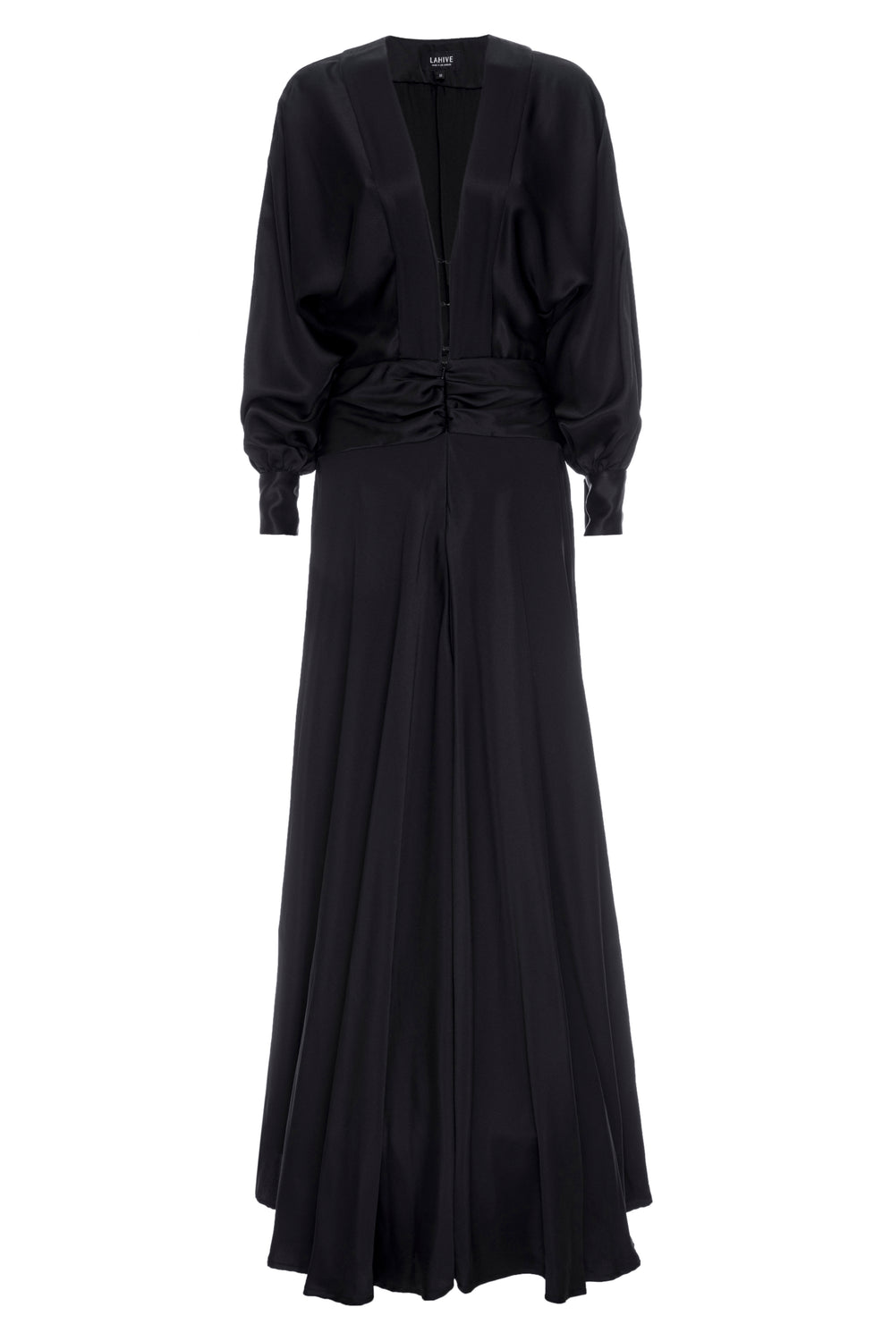 SANJI V-neck Noir Dress